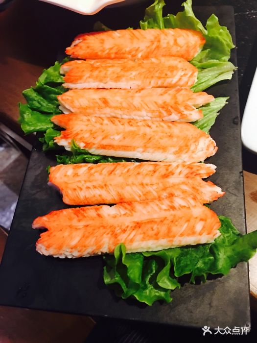 麻里辣里老火锅极美蟹肉图片 - 第1张