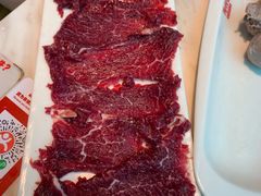 现切吊龙肉-为什么牛潮汕牛肉火锅(中信广场店)