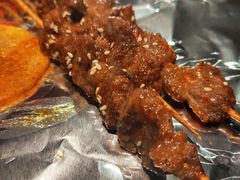 -路边摊小炉子烧烤