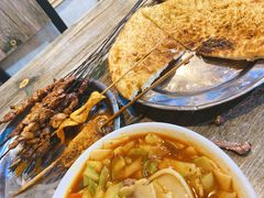 手工面片-大胡子烤羊肉清真(天海夜市总店)