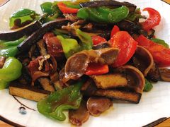 臭豆干炒鸡肫-老奶奶私房菜(天台里街店)