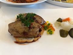 法式香煎鹅肝红酒-莫斯科餐厅