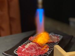 火炙和牛寿司-铭牛烧肉·和牛海鲜自助(高新月牙湖店)