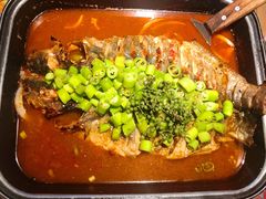青花椒味烤鱼-青炉里青花椒鲜活烤鱼(理工大店)