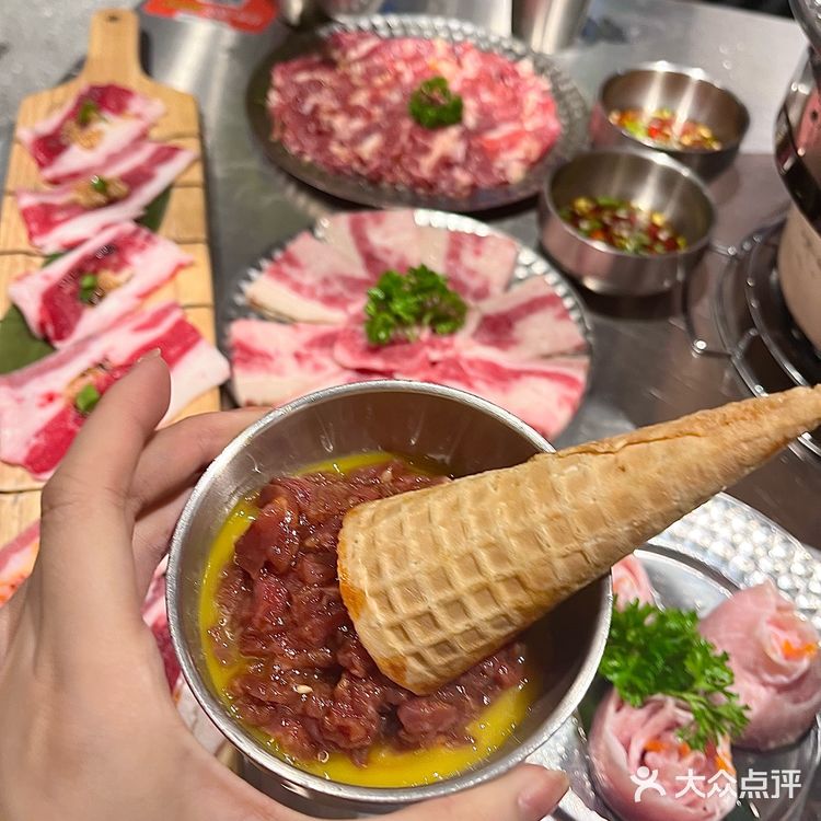 沈阳青苔包肉 这吃法谁发明的❗️❗️