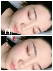 -西施无菌半永久纹绣眉眼影唇轻增发纹发际线
