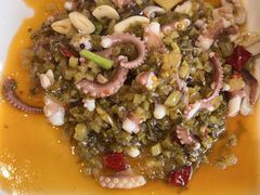 酸菜炒鱿鱼-温岭人家(红花北路店)