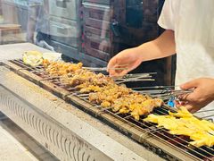 烤羊肉串-老阿妈蒙古村·蒙古包·草原文化·歌舞表演(老君堂店)