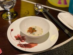 餐前小食咸豆浆油条-杭州西子湖四季酒店·金沙厅