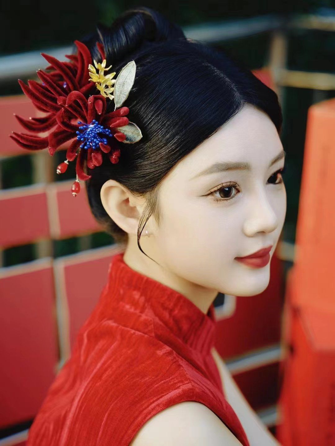 中式新娘发型探索