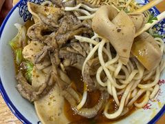 浩特牛杂面-孙浩特色牛杂面板面(华捷道店)
