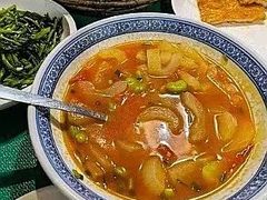 黄瓜豆瓣汤-两户人家农家乐