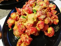 咸蛋黄焗虾球-一棠龙虾(徐家汇城开YOYO店)