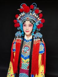 -胭脂猫京剧摄影