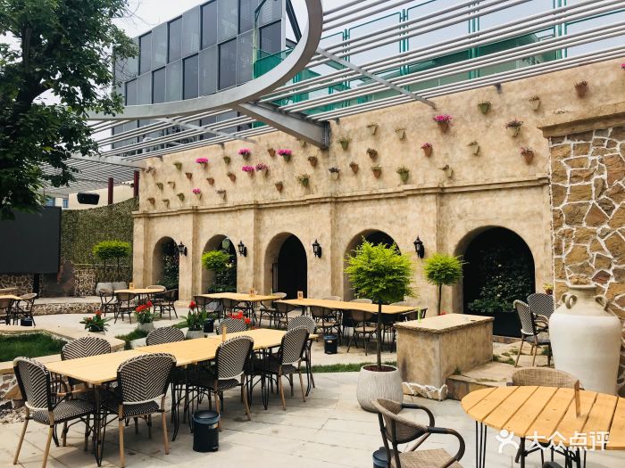 柿子树下花园餐厅景观位图片 - 第4张