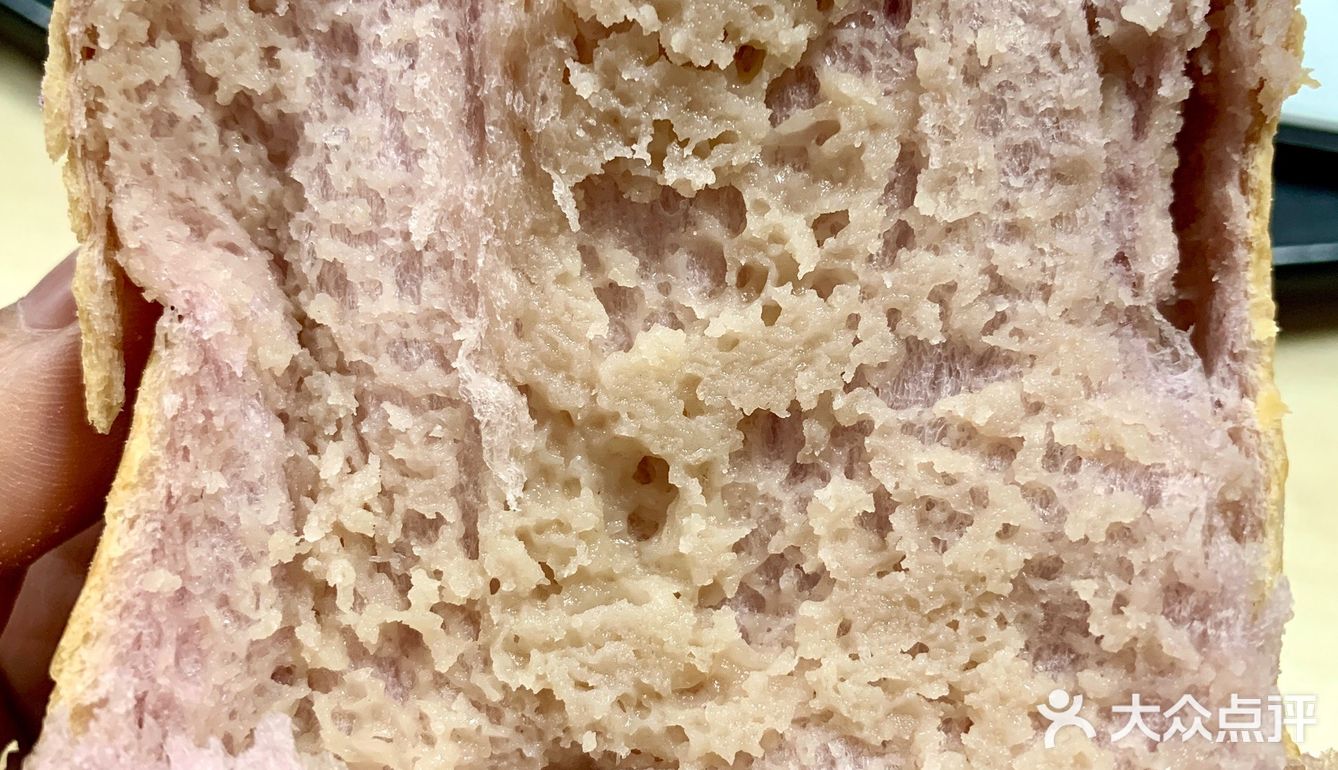 芋泥紫薯脑袋一定不能错过—空口吃陷的面包