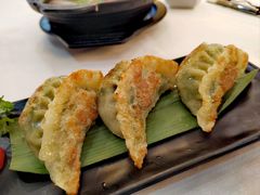 香煎韭菜饺-东江渔村·古典园林·30年粤菜老字号(太和店)