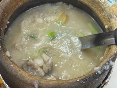 -长城砂煲田鸡粥