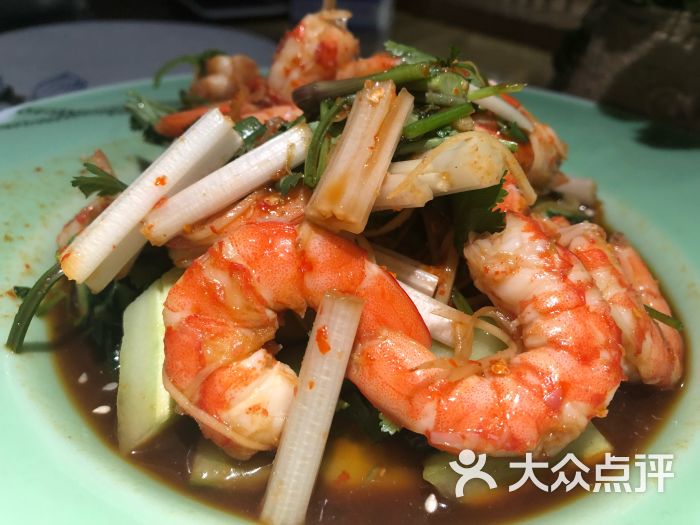 朴灶(同德店)青芥爽口虾图片 - 第9张