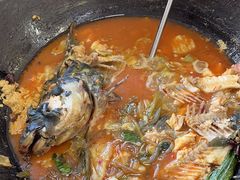 -北京龙庆四季香农家饭庄·灶台鱼·碳烤虹鳟鱼(龙庆峡店)