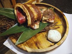 -草家酱蟹炭火烤肉店(珲春南路一店)