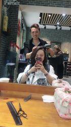 锁骨发-芭菲时尚美发造型