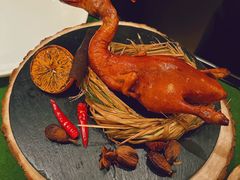 明火烧乳鸭-丽晶轩中餐厅(重庆丽晶酒店)