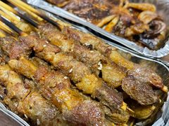 秘制羊肉串-小七碳火烧烤(越溪店)