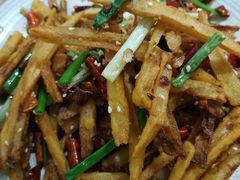 干煸藕丝-静一餐厅·湖北菜(前门创始店)