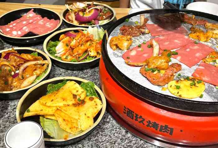 酒玖烤肉(南门口店)-"第二次去吃了,但是这次去人更多了,等位都.