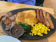 烤肠鸡排牛肉粒拼盘-萨莉亚意式餐厅(深圳北站店)