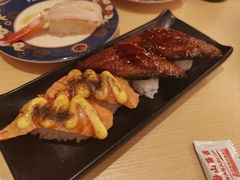 黑椒三文鱼寿司-万岁寿司(万国店)