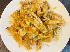 椒盐皮皮虾-京秀缘蒸汽海鲜农家菜大馅蒸饺