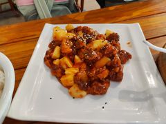 菠萝古老肉-花麦地溪边小厨(天台国清寺入口店)
