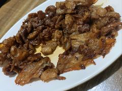 秘制五花肉-炙热童年·老北京炙子烤肉(南锣鼓巷店)