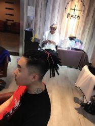 -Park Salon脏辫羽毛接发