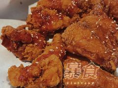 甜辣酱拼盘炸鸡-Meet Sun韩式大排档(五一广场7MALL店)