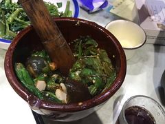 擂辣椒皮蛋-昱龙大盆牛蛙馆(三兴街总店)