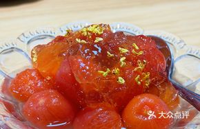 Osmanthus Vinegar Jelly Cherry Tomatoes