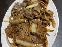 烤牛舌-炙热童年·老北京炙子烤肉(南锣鼓巷店)