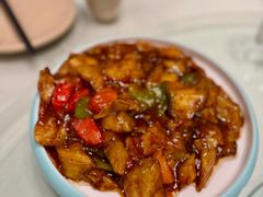 红烧茄子-芝麻花餐厅(祁家豁子店)