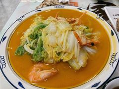 大虾烧白菜-桔子海鲜烧烤大排档(金沙滩店)