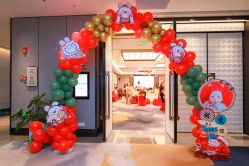 -11 Baby百日宴生日气球创意布置