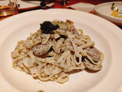 培根蘑菇奶油意大利面-新贝乐意大利餐厅(苏州中心店)