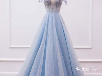 烟波蓝水晶礼服 |你是迪斯尼的公主