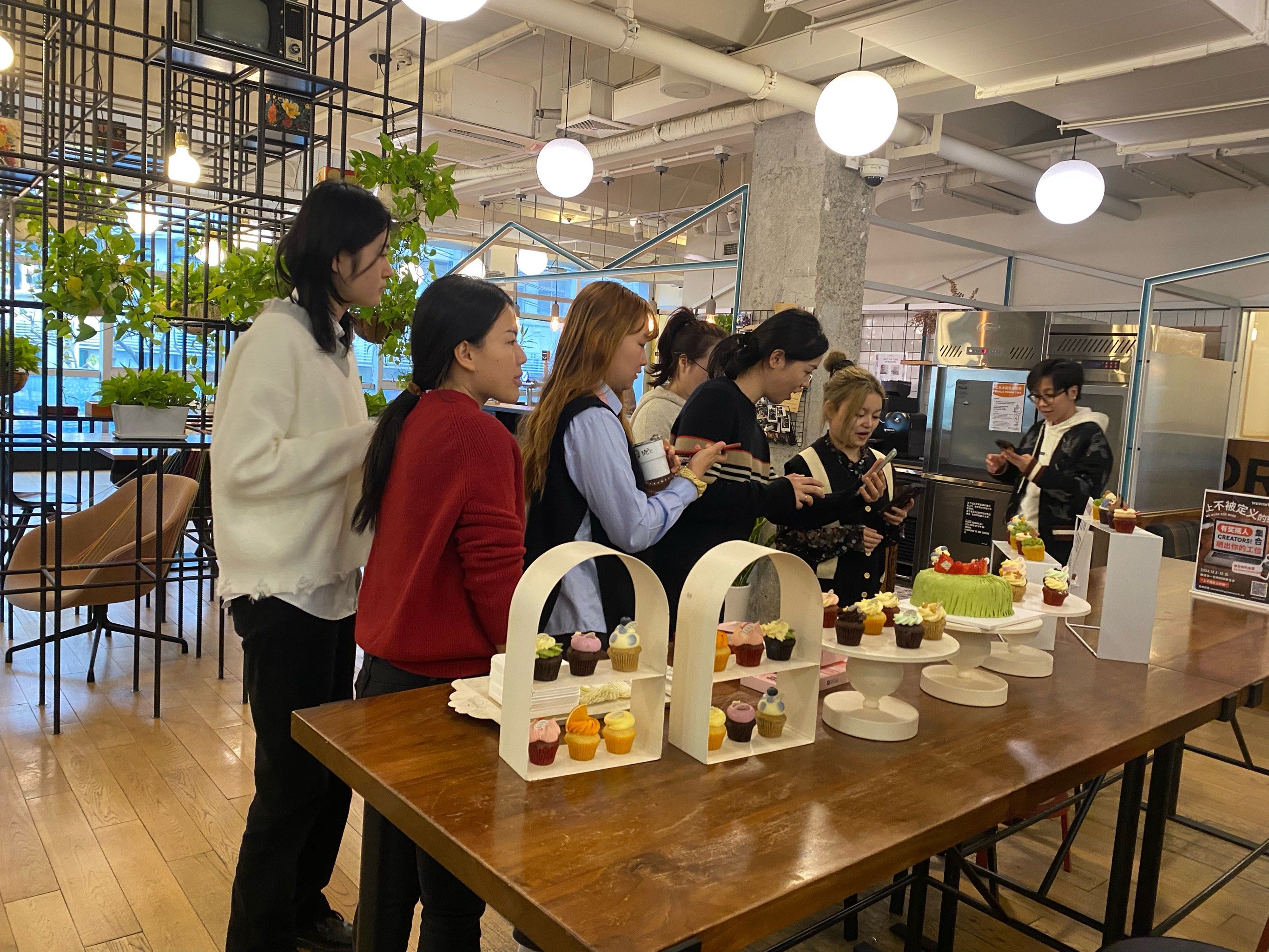 和朋友一起的茶歇时光