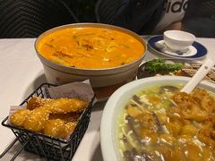 咖喱大虾配手指面包-龙猫意杯花园餐厅(芙蓉湖店)
