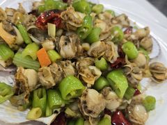 葱爆威海扇贝-威海渔村(黄兴路店)