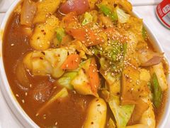 鱼饼炒年糕-博姆炸鸡精品餐厅(常发广场店)