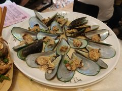 蒜茸蒸青口贝-桥东喜碧海鲜街(水东街店)